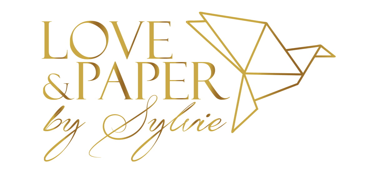 logo loveandpaper gold V-1